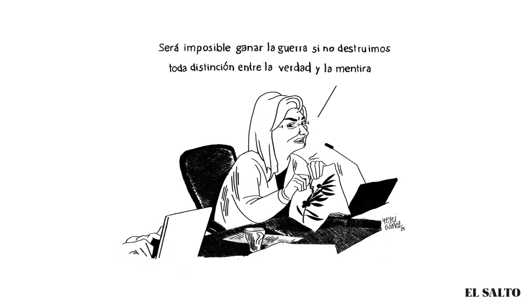 La guerra, por Yeyei Gómez